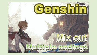 [Genshin,  Mix cut]Genshin is a game with multiple endings