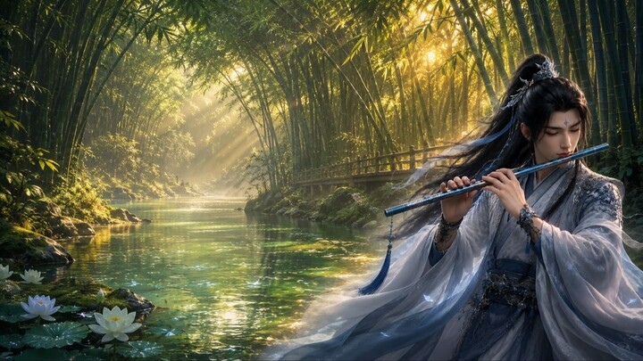 Jiang Qingyun (江清云) Music | Bamboo Flute, Erhu & Guzheng, chinese relaxation music