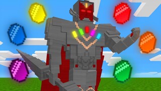 Minecraft Nhưng mình Thiết kế Boss Ultron Vô cực Siêu mạnh