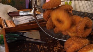 Ẩm thực đường phố | Donut chiên xù #donutcake