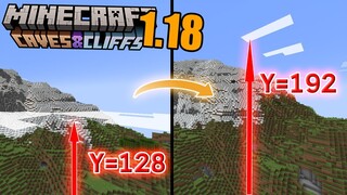 ยกเมฆ Experimental Snapshot-2 | update Minecraft 1.18