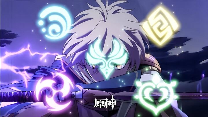 “Dengan lima elemen yang menyatu, ia kembali tak terkalahkan!”