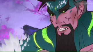 Pertarungan super membara! Lima Elemen Wushan - Chi Ji dan Green Er bertarung melawan Shan Chu!