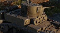 M3A1 Stuart tank in an abandoned factory