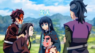 [Demon Slayer] Nezuko imitates Tokitou's adorable head-tilt—two sweet 14-year-olds!