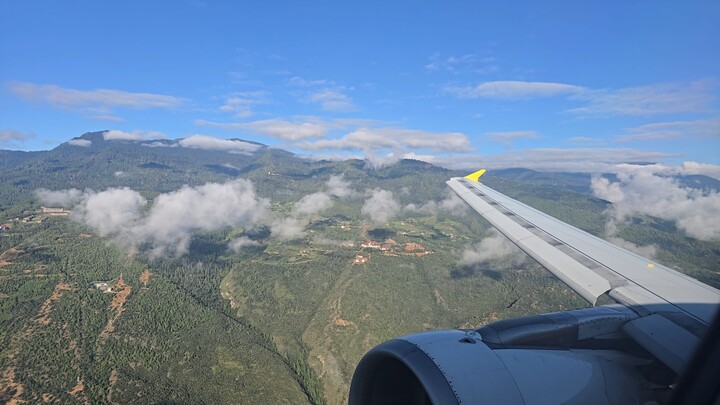 Departure from Paro Airport - Challenging Airport in the World!