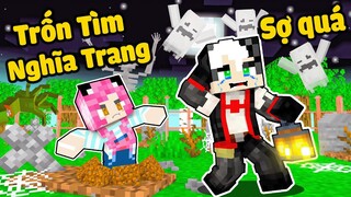 MỀU THỬ THÁCH 24 GIỜ GIẢ LÀM BÉ MA TROLL TRỐN TÌM TRONG MINECRAFT*REDHOOD TRỐN TÌM KINH DỊ CÙNG TEAM