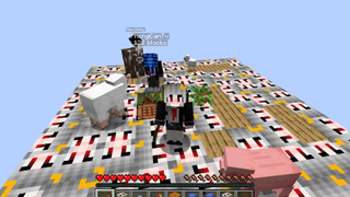 Sammy Cùng Phong Cận Thử Thách 24H Sinh Tồn 1 Block Sammy Trong Minecraft