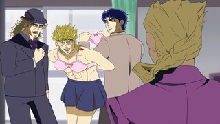 [AMV]Dio và Bucciarati mặc nội y nữ|<JoJo>