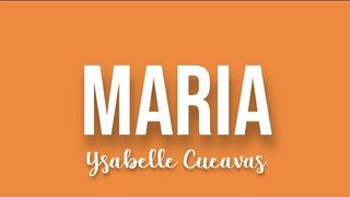 Ysabelle Cuevas - Maria / English Cover (Lyrics)