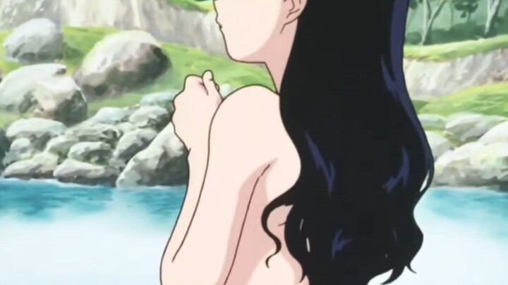 Kagome: Do you really just love sneaking peeks at me while I’m taking a bath? InuYasha! You’re so sh