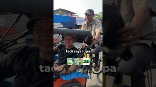 NAIK "BECAK" BAYAR Rp300.000 ⁉️😳