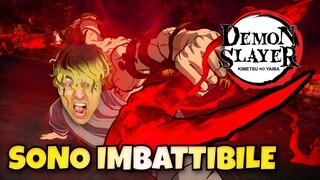 ABBONATO MI SFIDA su DEMON SLAYER e LO FACCIO PIANGERE 😭