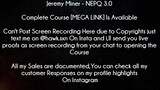 Jeremy Miner Course NEPQ 3.0 download