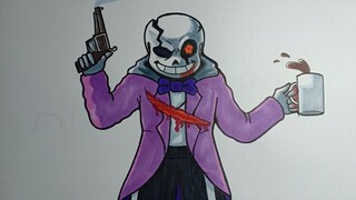 How To Draw Sudden Changes Last Bullet Phase 3 Vẽ Sans giai đoạn 3