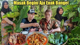 Asli Lebih Enak Dari Daging, Bumbu Medok Meresap, Sayur Lompong, Asin Betok, Sambel Bawang Tomat