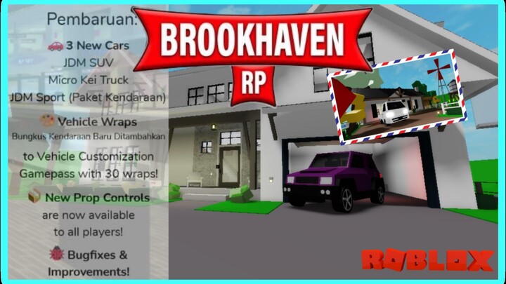UPDATE BROOKHAVEN 🏡 RP 3 NEW CARS | ROBLOX INDONESIA