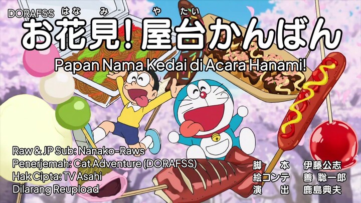 Doraemon Terbaru Sub Indo 857 AB: Papan Nama Kedai di Acara Hanami! dan Kartu Iblis