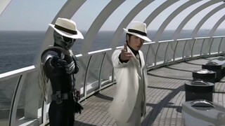 [Skull] "Hat-wearing is not for the half-witted, didn't I tell you that, Shotaro?"
