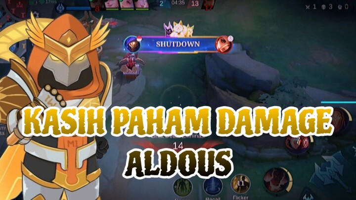 KASIH PAHAM DAMAGE ALDOUS