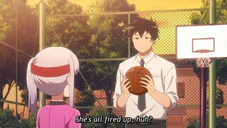 Basketball with Aharen san ..and they think they can dominate it🤣