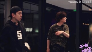 #黄明昊Justin 王大陆 翻跳attention 练习室版#