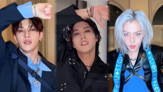 Bang Chan, Han Ji Sung, Felix, Chk Chk Boom Dance Challenge