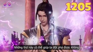 EP1205 | Điên cuồng chạy trốn khỏi Hy Đa La, Tần Trần liều mạng đột phá cảnh giới | Võ Thần Chúa Tể