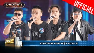 Hydra thích em từ đêm hôm qua, Đức Anh và dàn rapper kill con beat căng đét | Casting Rap Việt 2023