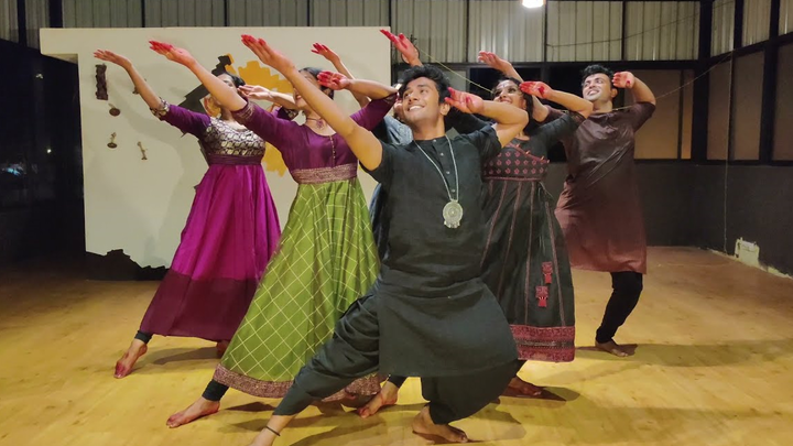 This spinning is really exciting Ghoomar