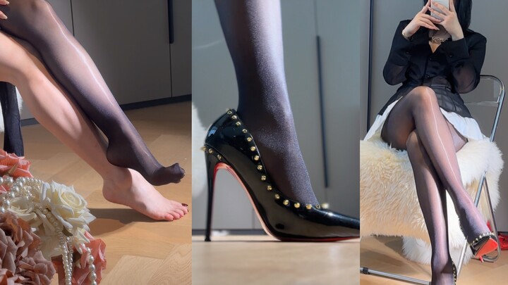 ลองใส่แบบดื่มด่ำกับเสียงต้นฉบับ บอกฉันถึงเหตุผลที่ทำให้หลงรักถุงน่องสีดำอีกครั้ง