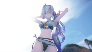 MMD Yuyu Cup ร่วมงานครั้งที่ 2 "Marine_Bloomin" Haku SSR