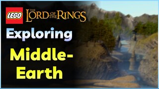 Exploring LEGO Hub Worlds | MIDDLE-EARTH (LEGO The Lord of the Rings)