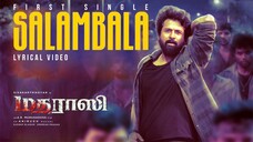 Madharaasi - Salambala First Single Lyrical Video 4K HD