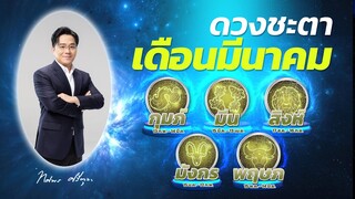 ดวงการเงิน มีนาคม 2567| พฤษภ | กุมภ์ | มังกร | มีน | สิงห์