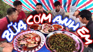 BỮA CƠM ĐẠM BẠC ĐÃI ANH EM/CÁ HẤP CƠM, MÓN NGON ĐỘC LẠ
