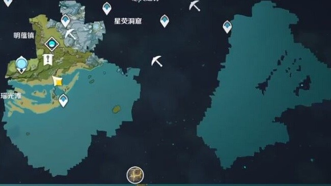 Genshin Impact】 Gambar yang tidak dikenal muncul di peta, mungkinkah ini garis besar negara lain?
