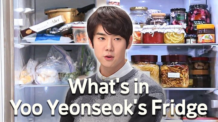 What's In ＂When the Phone Rings＂ Yoo Yeonseok's Fridge? | Chef & My Fridge