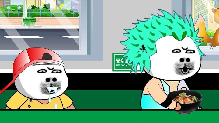 For a bowl of noodles, the leader was beaten by his employees