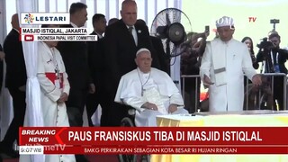 Breaking News - Kedatangan Paus Fransiskus - Pertemuan Antaragama di Istiqlal