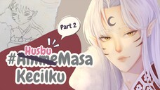 Husbu Masa Kecilku Pt.2 ⛩️SPEED PAINT | PNGTUBER- TALK⛩️