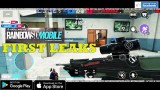 RAINBOW SIX SIEGE MOBILE OFFICIAL  REVEAL TRAILER AND LEAKS GAMEPLAY ALPHA FIRST LOOK  2022