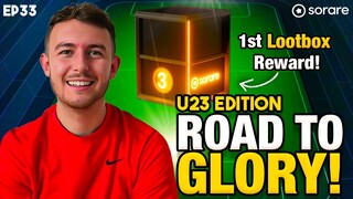 I Won my 1st Loot-box 🎁 Sorare Road To Glory (EP33)