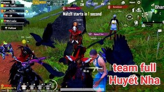 PUBG Mobile - Khi 4 Huyết Nha Chung Team Sẽ Ra Sao | Full Skin Hiệu Ứng Làm Náo Loạn Game