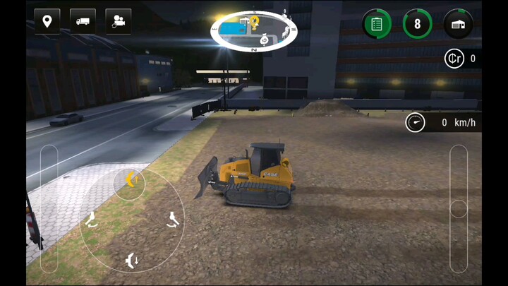 จอดรถทันสมัย:เตรียมไซต์งาน (WALDCHENBAUER GMBH)  ตักดินไปทิ้ง  🚧Construction Simulator 3