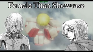 Female Titan Skill Showcase | Typical Titan Shifting Game |