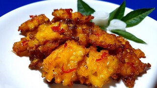 CHẢ CHAY CHIÊN | CHẢ BẮP CHIÊN NƯỚC MẮM giòn ngon lạ miệng - Thanh cooking