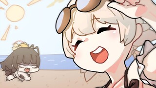 哇！大海！！[蔚蓝档案动画片]