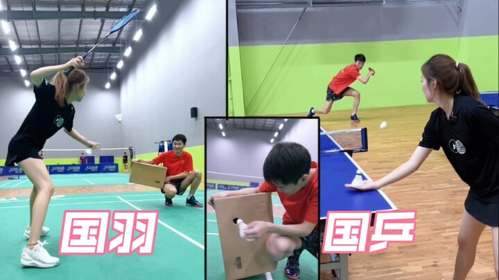 "Table Tennis vs. Badminton" — who do you think won?