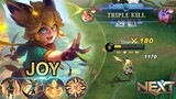 New Hero Joy, Best Skill Combo Gameplay - Mobile Legends Bang Bang